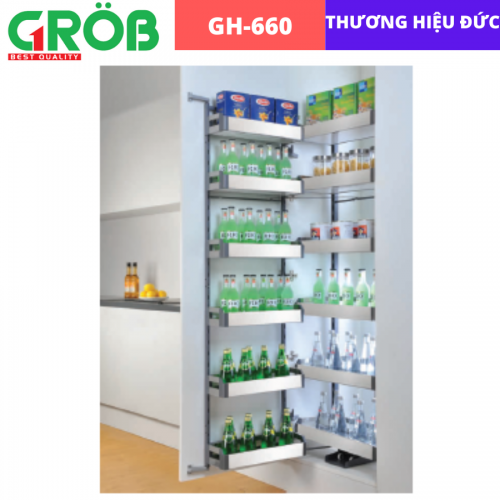 Tủ đồ khô inox hộp GH-660